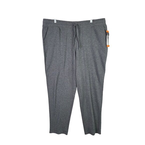 Womens Champion Gray Charcoal Joggers Drawstring Waist & Pockets Size XXL - Picture 1 of 10